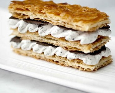 Mille-feuille à la truffe noire